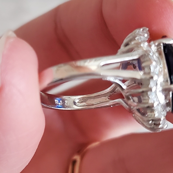 Princess Diana Replica Ring Avon Size 5 Blue - Picture 4 of 10